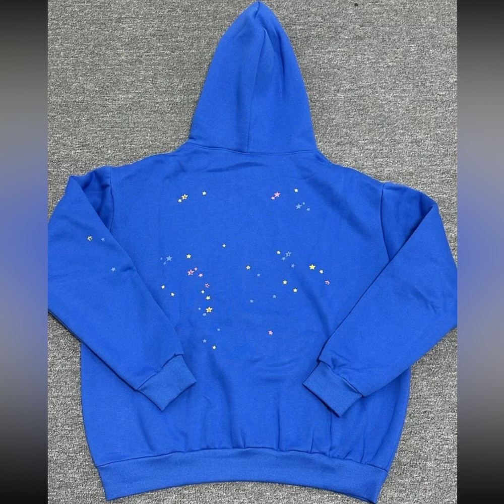Sp5der Tc Hoodie Blue ( Brand New ) Size M